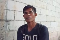 Mantan suami SN, Sarno (52) saat ditemui dirumahnya di wilayah Kedu, Temanggung.