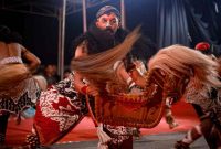 Kesenian kuda lumping Temanggung.