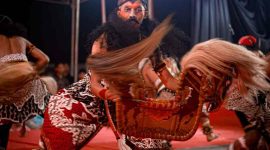 Kesenian kuda lumping Temanggung.